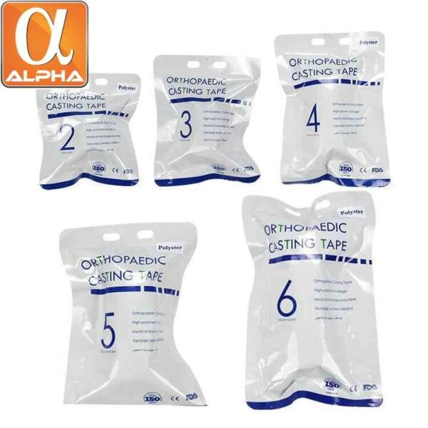 Wound Care Casting Tape Polyester Fiberglass Orthopaedic Casting Tape - Image 2