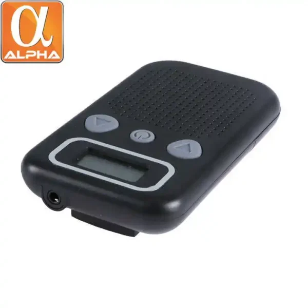 ALP Hot Sale Cassette Auricular  Hearing Aid with Two Headphones - Image 4