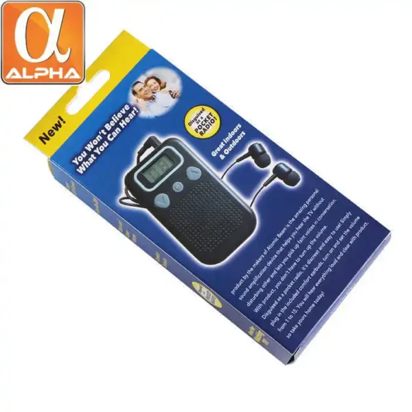 ALP Hot Sale Cassette Auricular  Hearing Aid with Two Headphones - Image 6