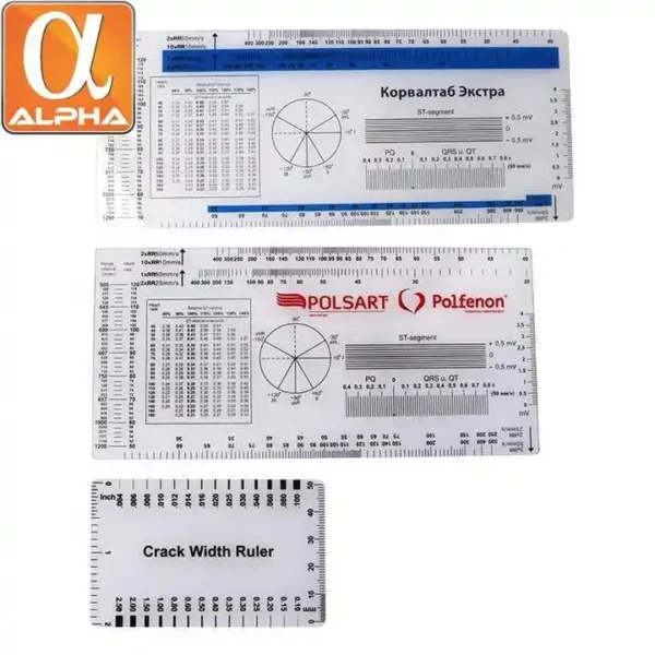 ALP Medical  High Quality Medical Hospital Use Plastic ECG Goniometer Ruler