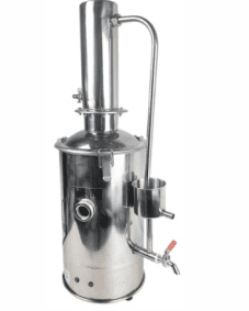 Stainless steel water distiller