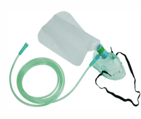 Non-Rebreathing Oxygen Mask With Reservoir Bag